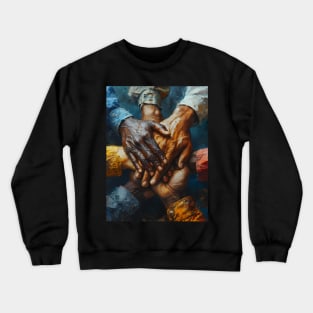 Inspire Unity: Festive Martin Luther King Day Art, Equality Designs, and Freedom Tributes! Crewneck Sweatshirt